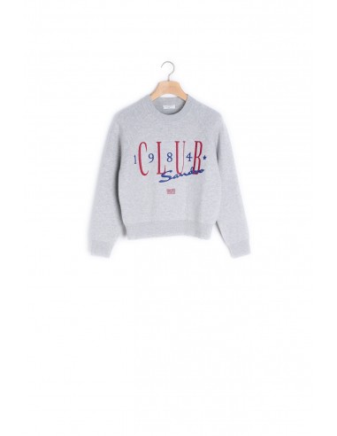 Pull façon sweat en laine Jusqu'à 80% De Réduction